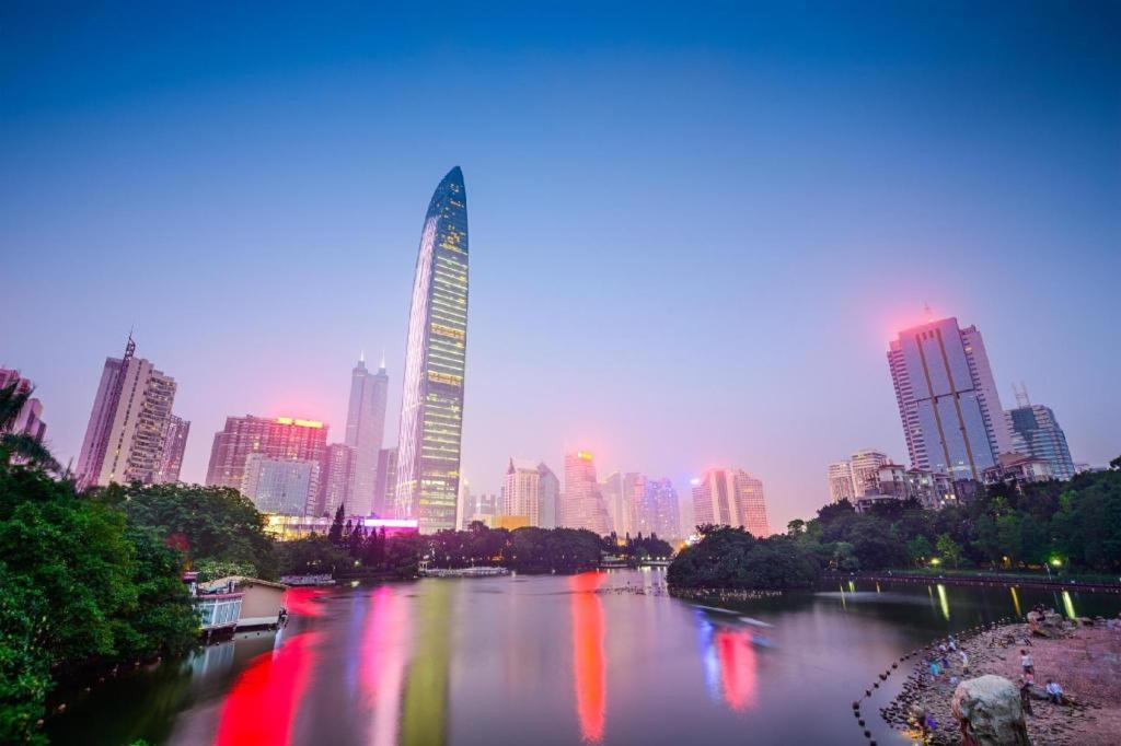 Shang Pin Hotel Shenzhen Futian Exhibition Branch Extérieur photo