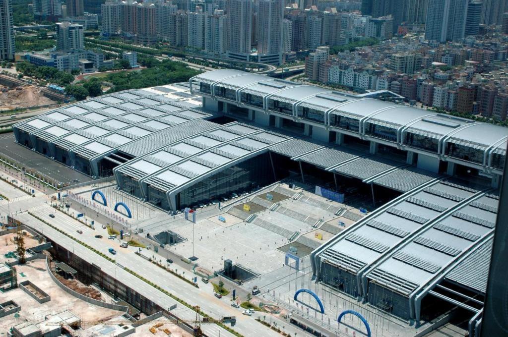 Shang Pin Hotel Shenzhen Futian Exhibition Branch Extérieur photo