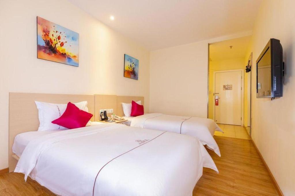 Shang Pin Hotel Shenzhen Futian Exhibition Branch Extérieur photo
