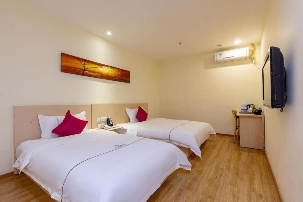 Shang Pin Hotel Shenzhen Futian Exhibition Branch Extérieur photo