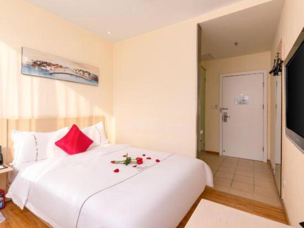 Shang Pin Hotel Shenzhen Futian Exhibition Branch Extérieur photo