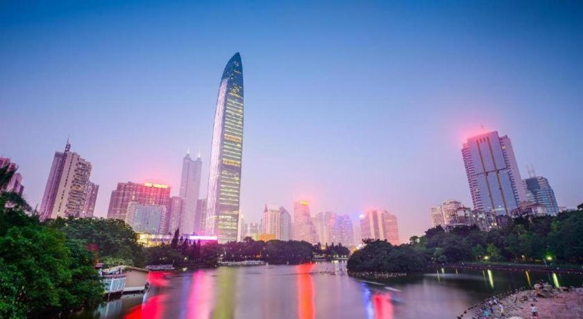 Shang Pin Hotel Shenzhen Futian Exhibition Branch Extérieur photo